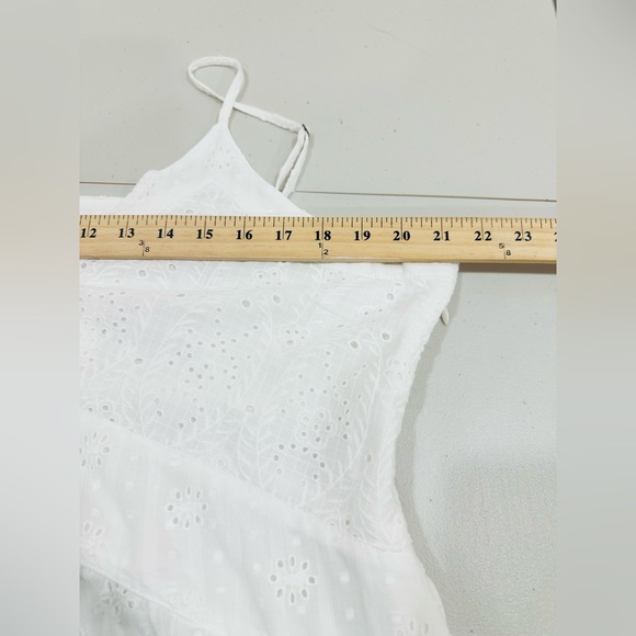 NWT Sundance Women’s Size XL White Boho Maxi Dress Lace Embroidered - Picture 7 of 9